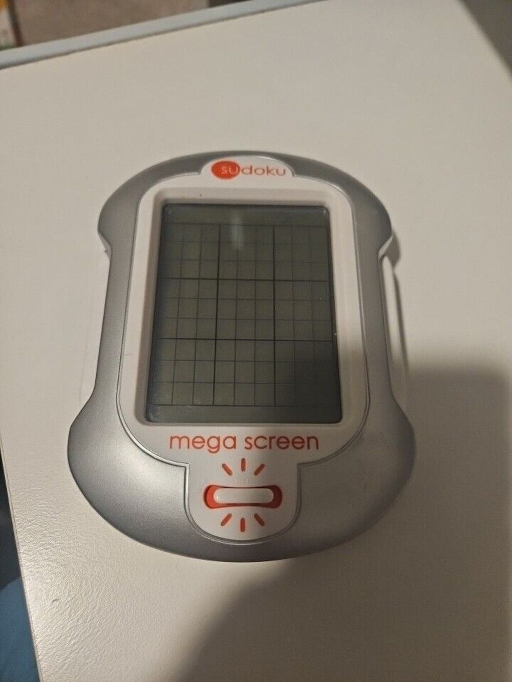 Sudoku Screen Lighted Illuminated Handheld Electronic Game tested NO Stylus